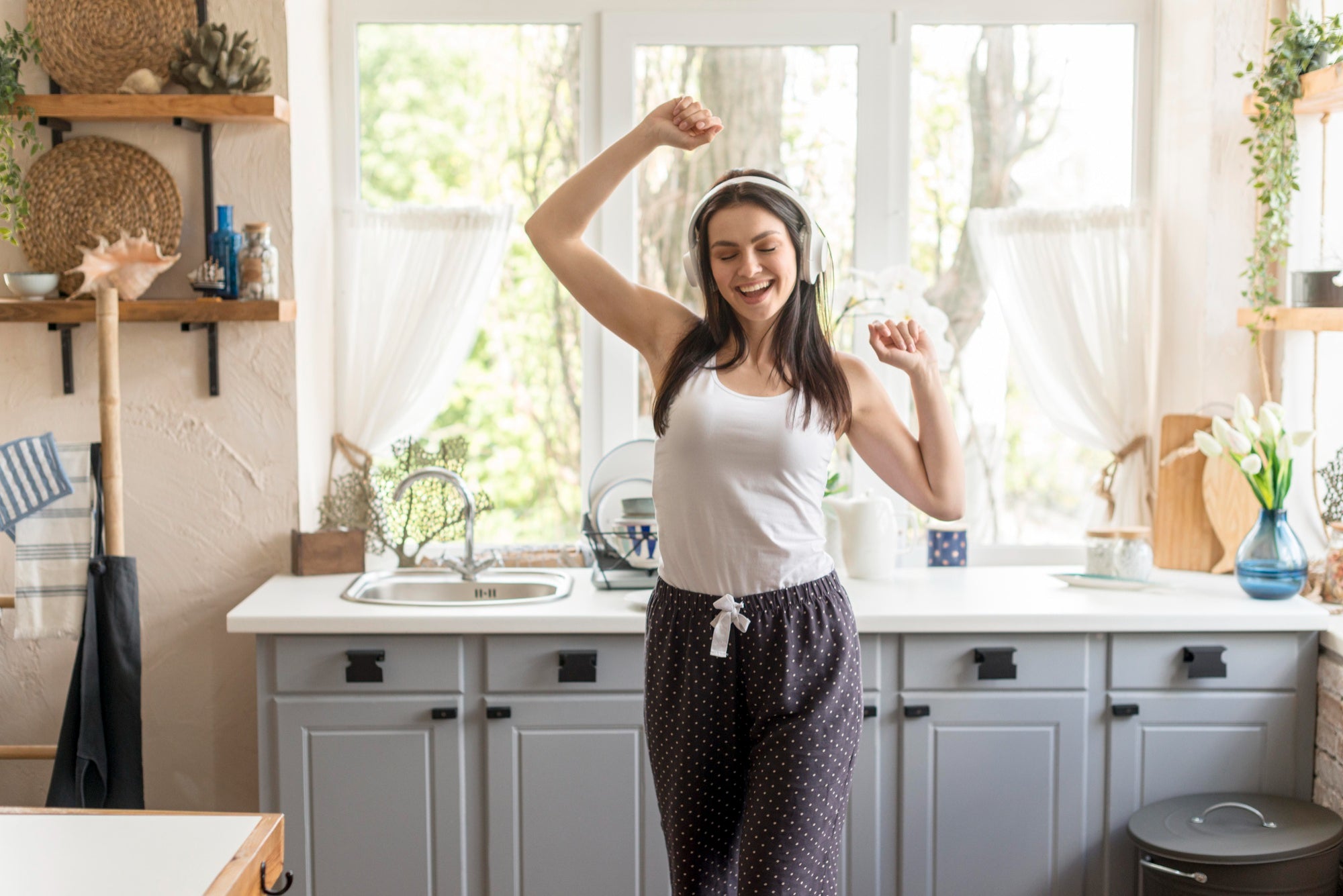 Keep the kitchen tidy and clean, enjoy a healthy life