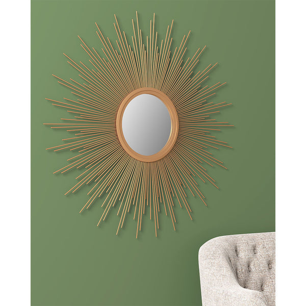 Famisati Wall decor mirror Sunburst Wall Decor Mirror 14.5"D