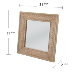 Famisati Wall decor mirror Dyerlane Decorative Wall Mirror